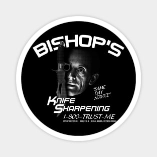 Bishop's Knife Sharpening Service Magnet